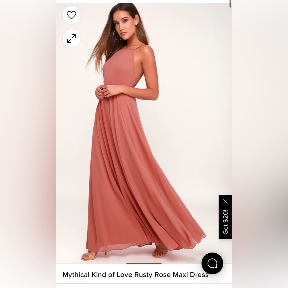 Lulus bridesmaid dress
